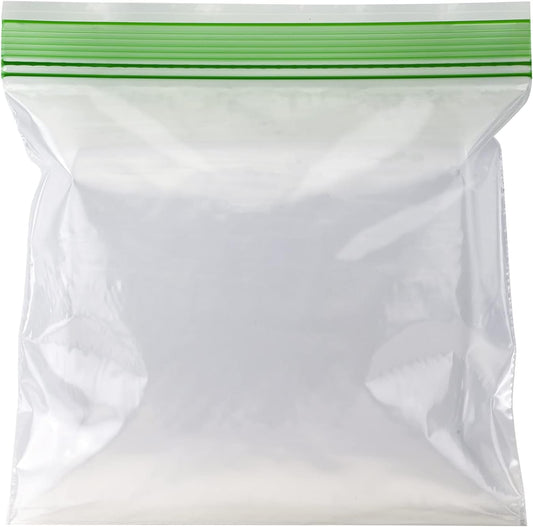 Amazon Basics Resealable Double Zipper Sandwich Storage Bags for Food Storage, 300 Count (Previously Solimo)