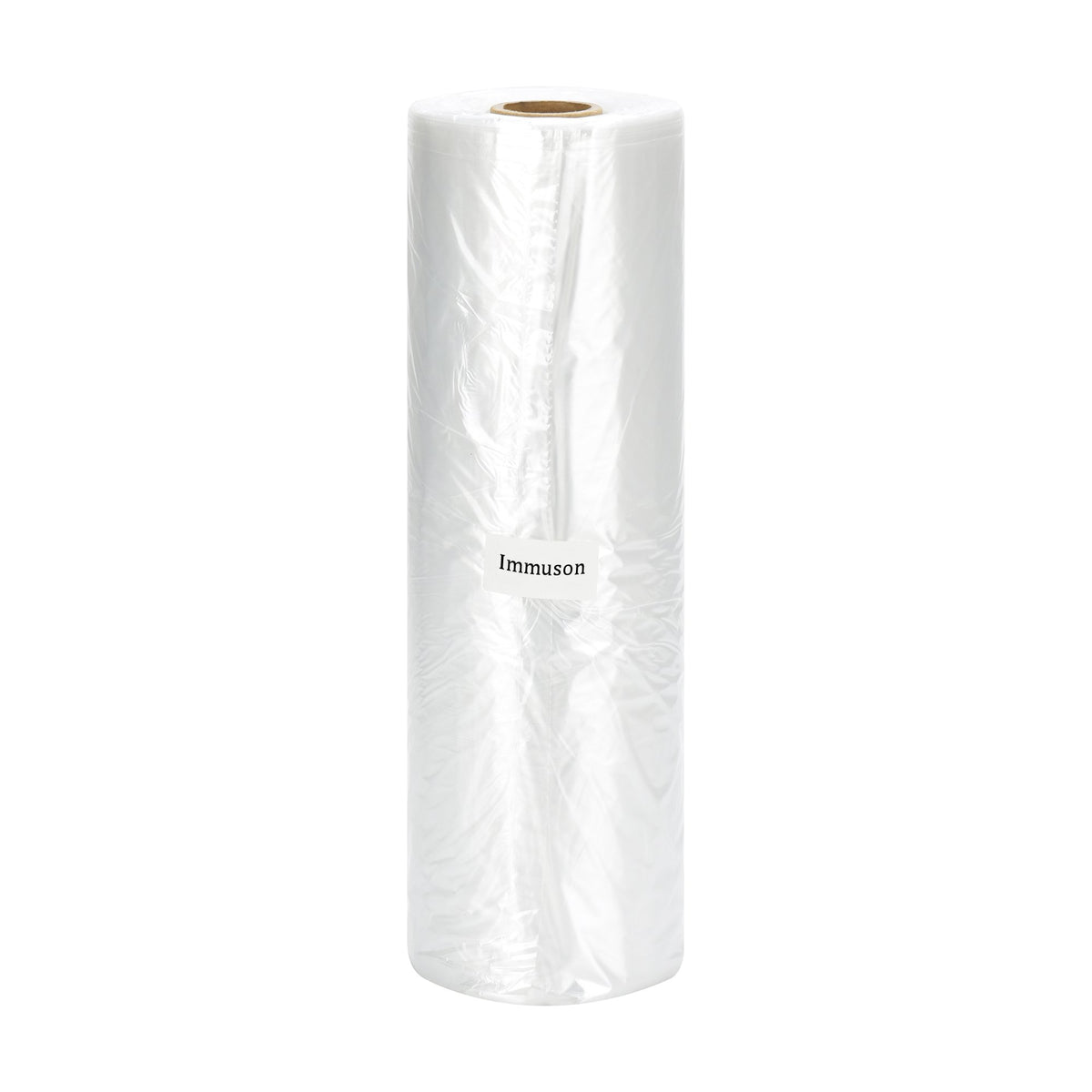 Immuson Food Storage Bag, 12 x 20 Plastic Produce Bag on a Roll Fruits, Vegetable, Bread, Food Storage Clear Bag (4 Rolls-1400 Bags)