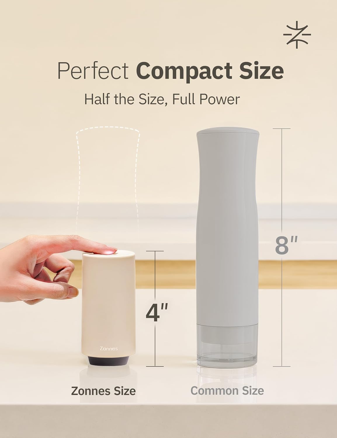 5pcs Vacuum Containers for Food Storage with Compact Vacuum Sealer