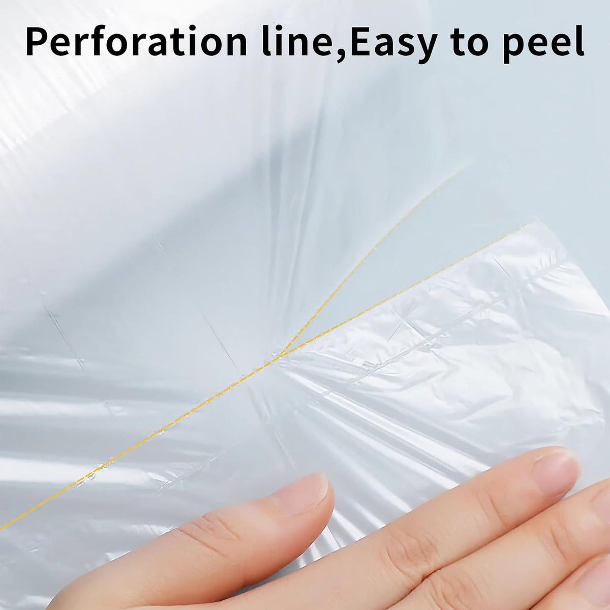 CLASSY Large 14" x 20" 350 Bag/Roll Plastic Food Storage Bags