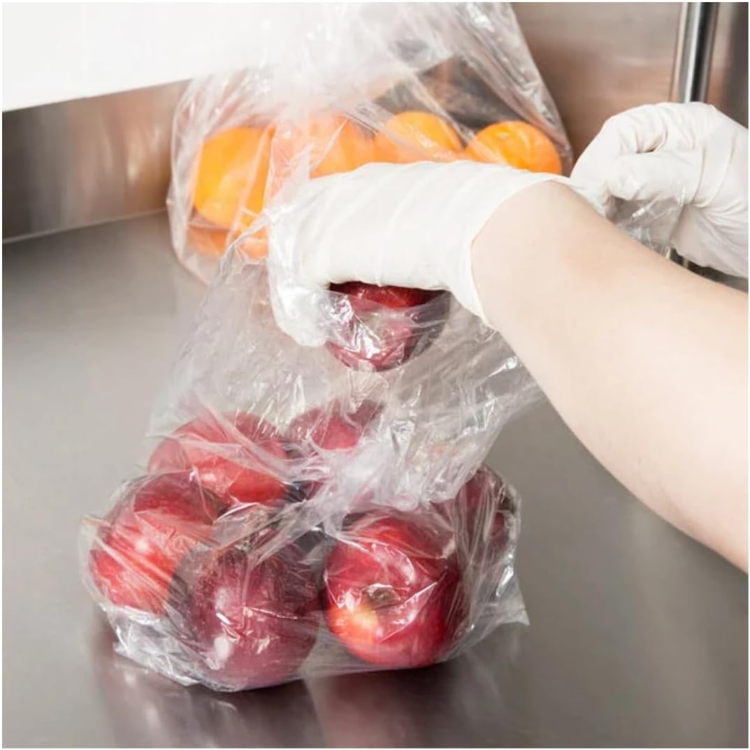 Inteplast Group PB080418R Get Reddi Food & Poly Bag, 8 x 4 x 18, 8-Quart, 0.68 Mil, Clear (Case of 1000)