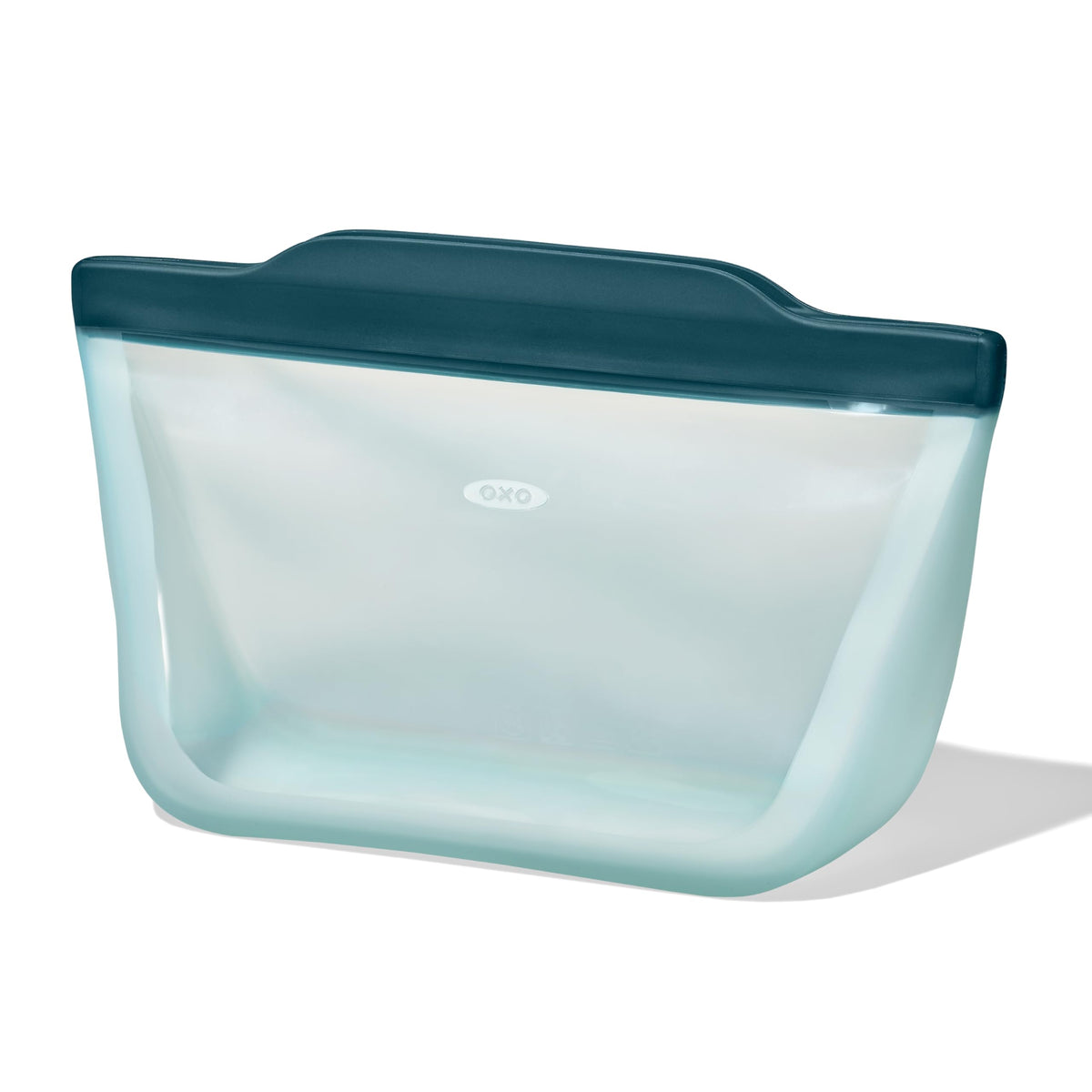 OXO Good Grips Silicone Reusable Bag - Stand-Up Quart (32 oz), Oat