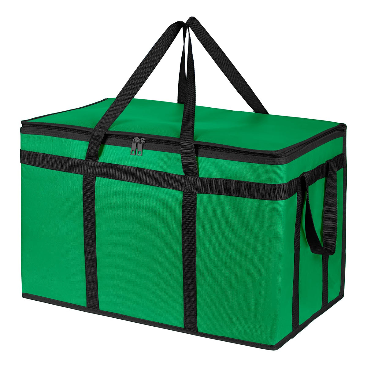 Bodaon Insulated Food Delivery Bag, XXXL Reusable Warming Bag, Black, 1Pk