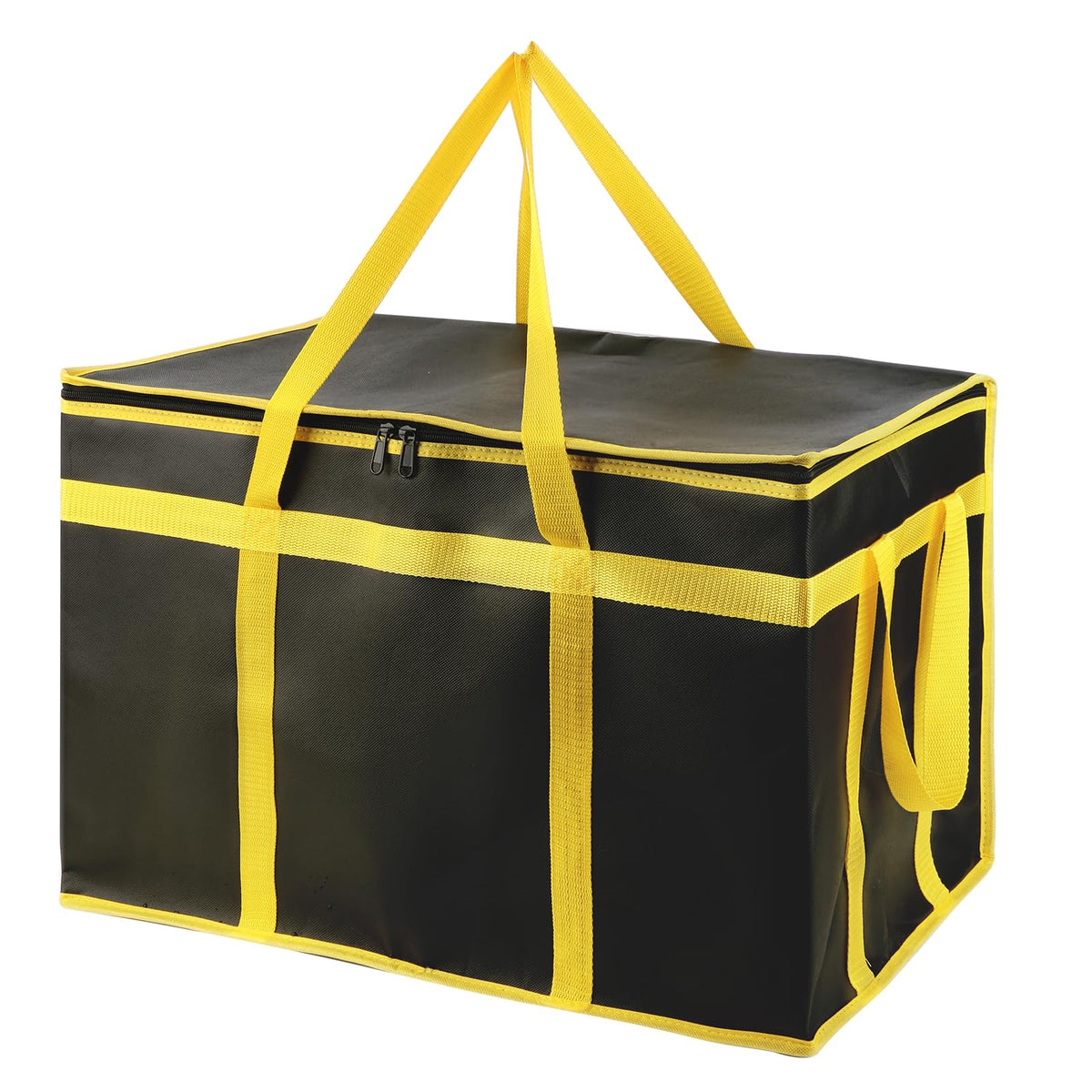 Bodaon Insulated Food Delivery Bag, XXXL Reusable Warming Bag, Black, 1Pk