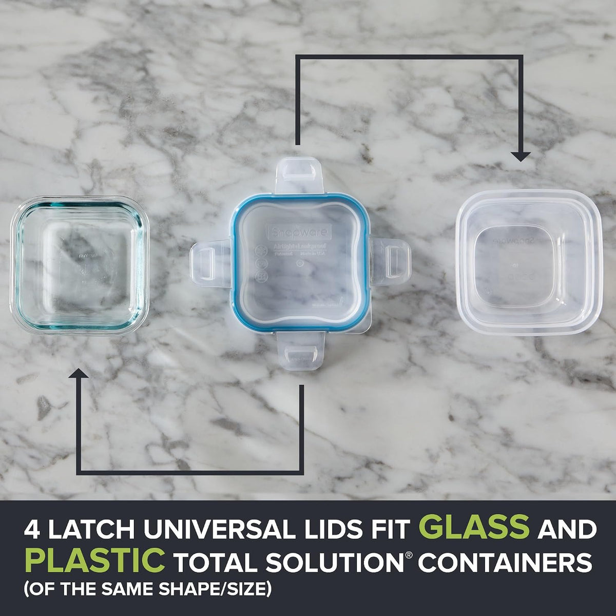Snapware Plastic Total Solution (21-Pack) Large Food Storage Containers Set