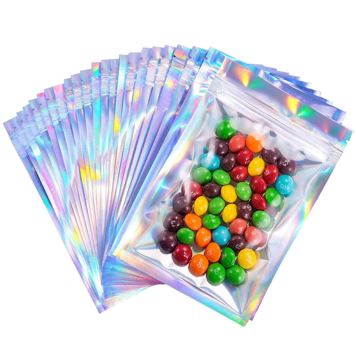 Gwybkq Resealable Bags for Food Storage 350 Pieces (4×6Inch Black)