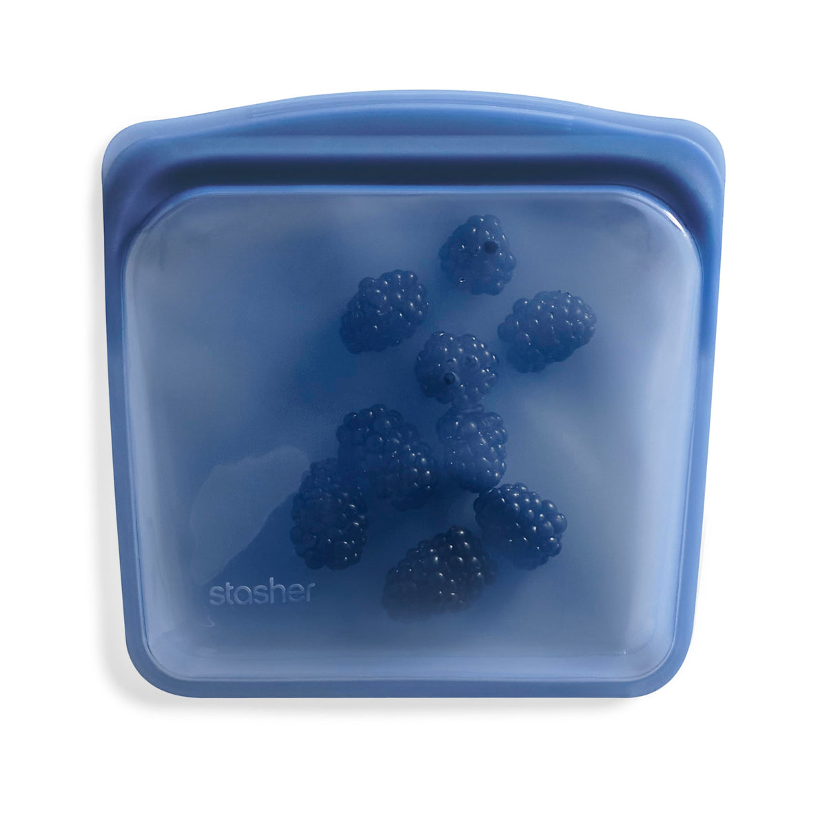 Stasher Premium Reusable Silicone Bag, Stand-Up Mega, Clear, 104 oz