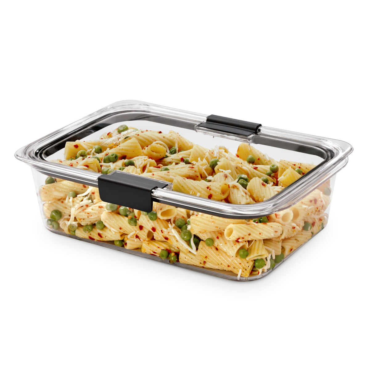 Rubbermaid Brilliance Plastic Food Storage Containerss, 9.6-Cup, 2-Count