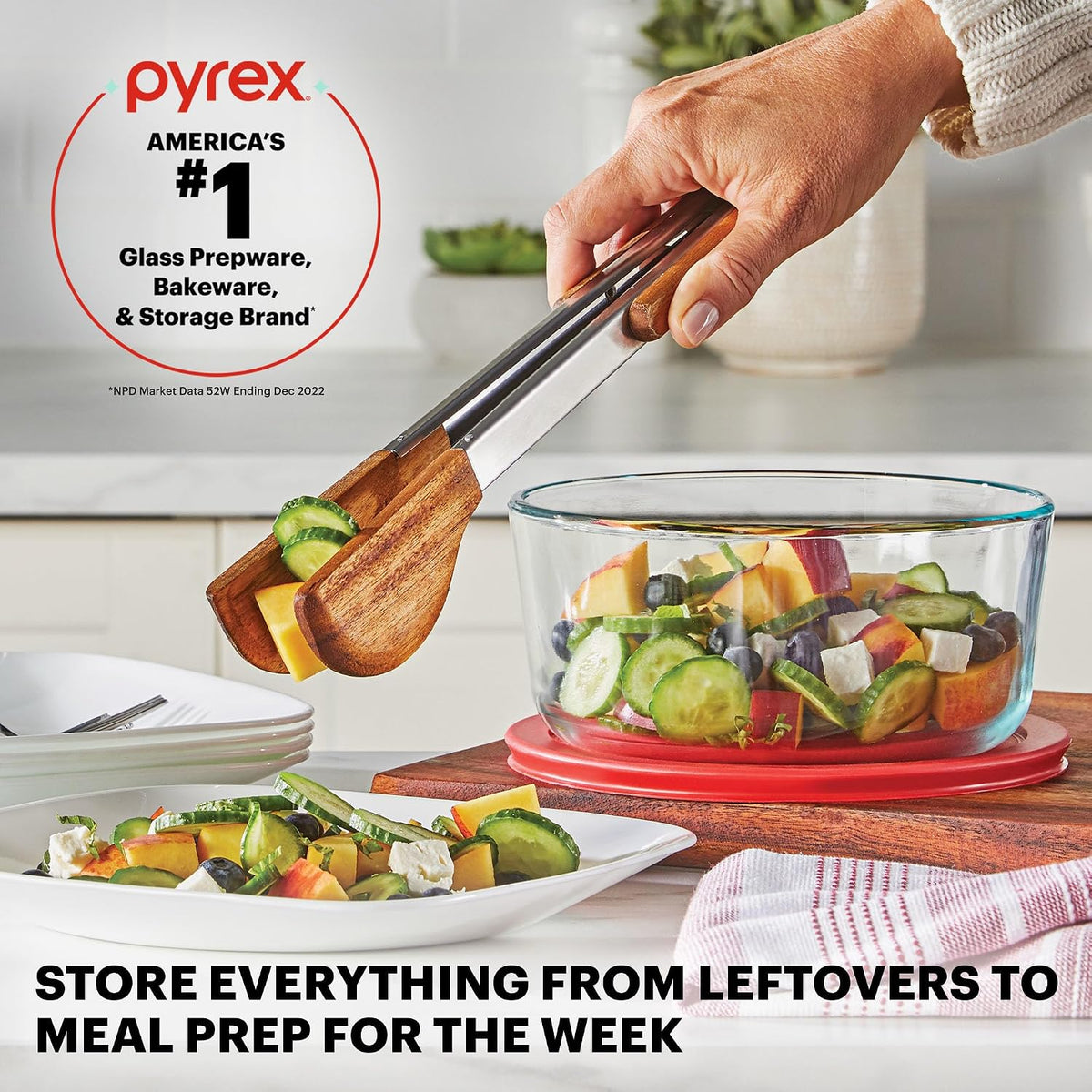 Pyrex Simply Store (12-Pack) Glass Food Storage Containers Set
