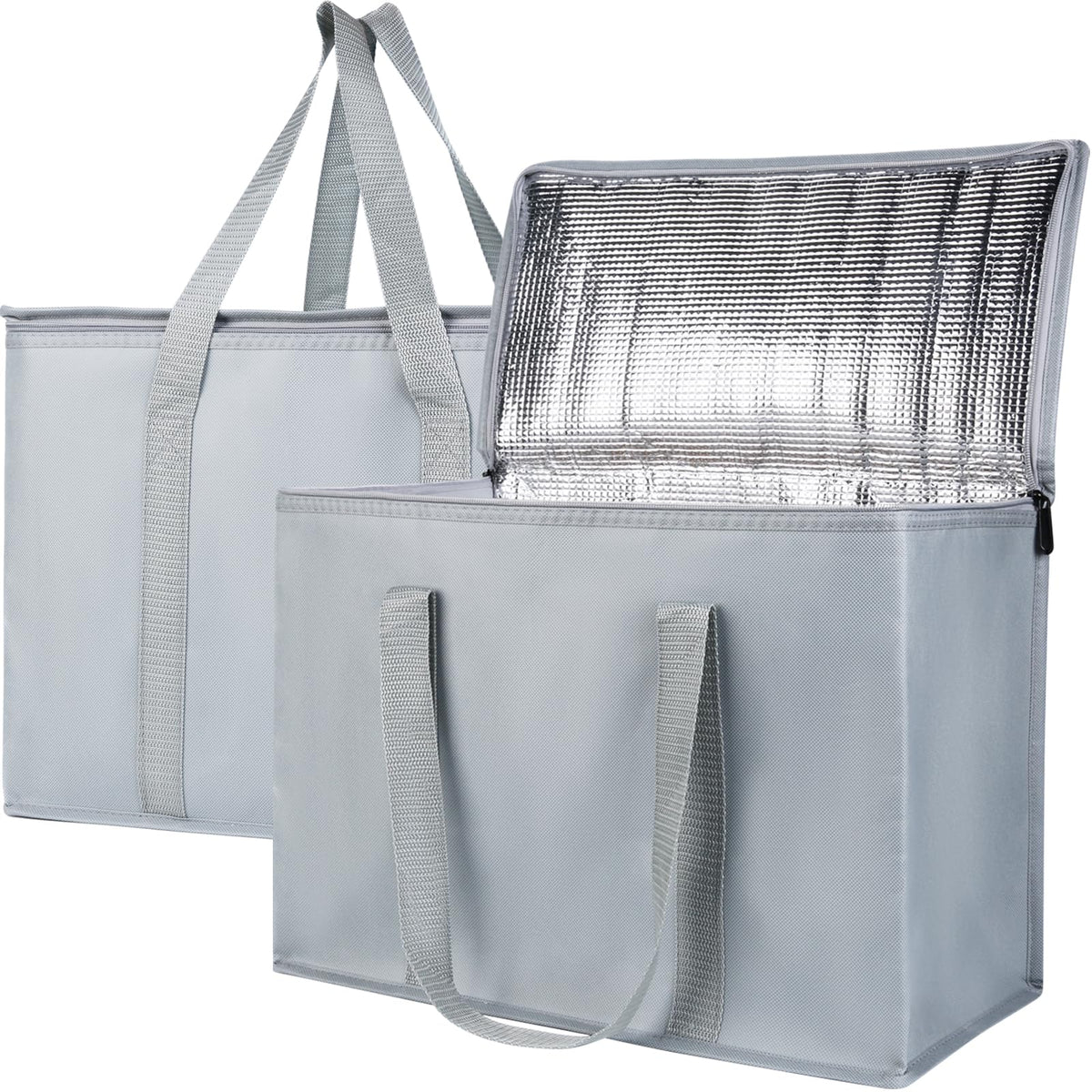 Bodaon Insulated Food Delivery Bag, XXXL Reusable Warming Bag, Black, 1Pk