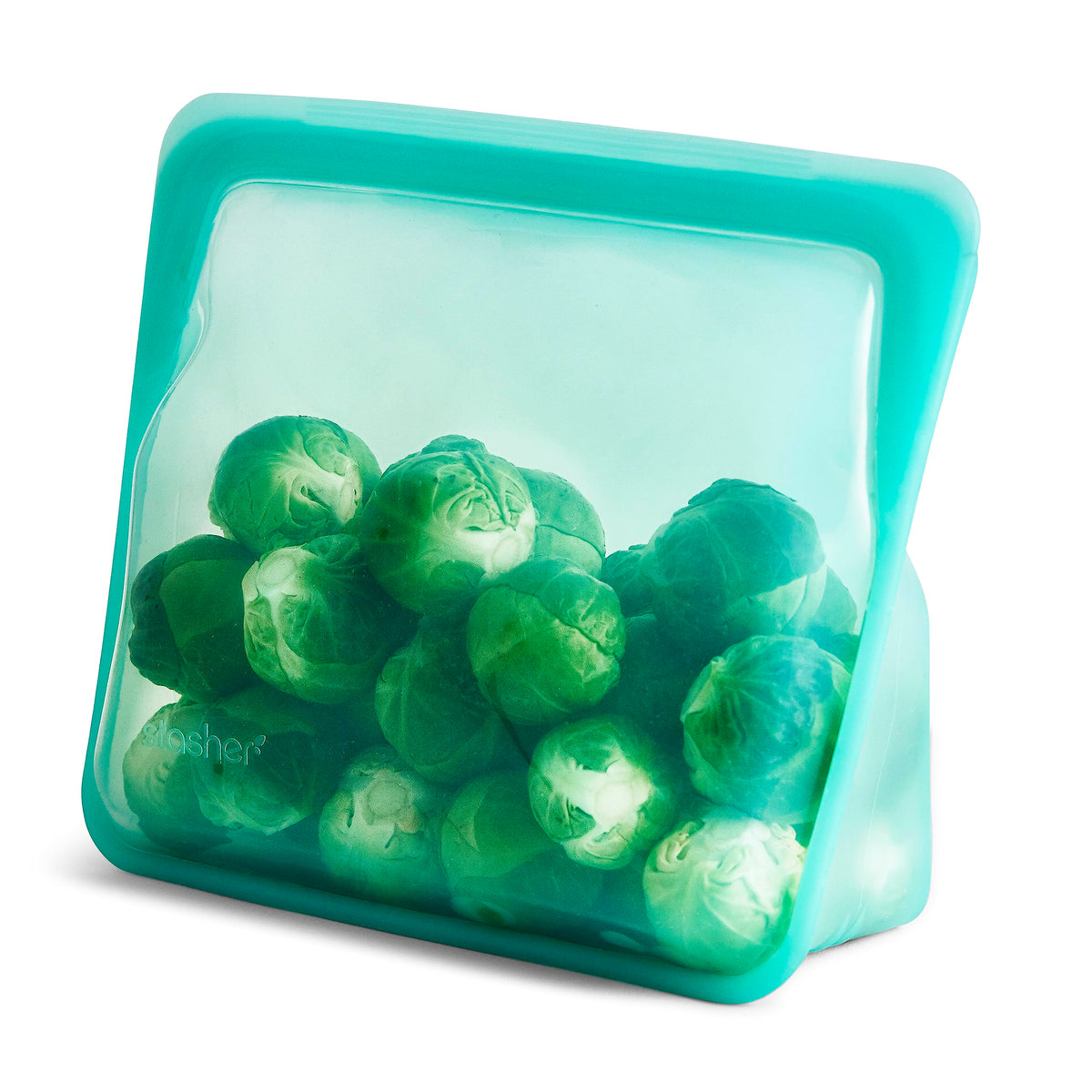 Stasher Premium Reusable Silicone Bag, Stand-Up Mega, Clear, 104 oz
