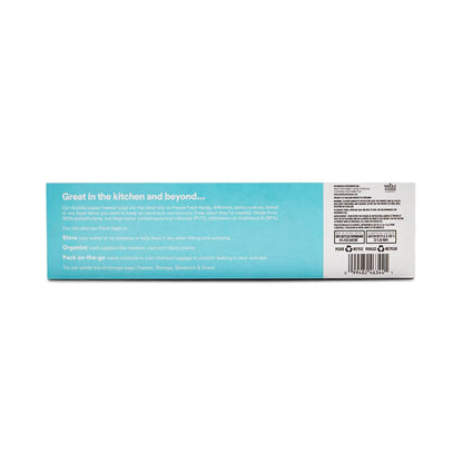 365 by Whole Foods Market, Gallon Size Freezer Bags, Double Zipper, 30 Count