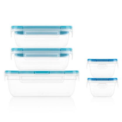 Snapware Plastic Total Solution (21-Pack) Large Food Storage Containers Set