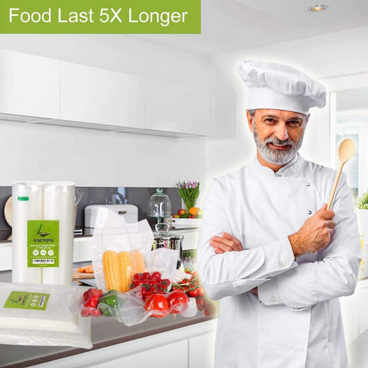 Gallon 4mil 11"x16"Vacuum Sealer Bags 100ct for Food Storage
