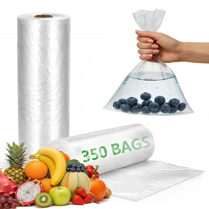 9527 Product Clear Plastic Produce Bag Food Storage bag (12 x 16, 1 Roll)