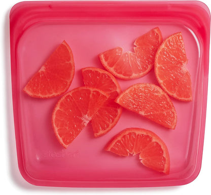 Stasher Premium Reusable Silicone Bag, Stand-Up Mega, Clear, 104 oz