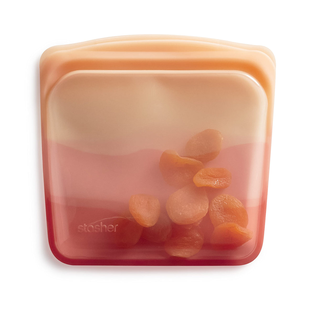 Stasher Premium Reusable Silicone Bag, Stand-Up Mega, Clear, 104 oz