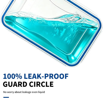 KIGI Food Storage Container Set, Airtight, Stackable, 0.7-8.3 Cup, 8 Pack