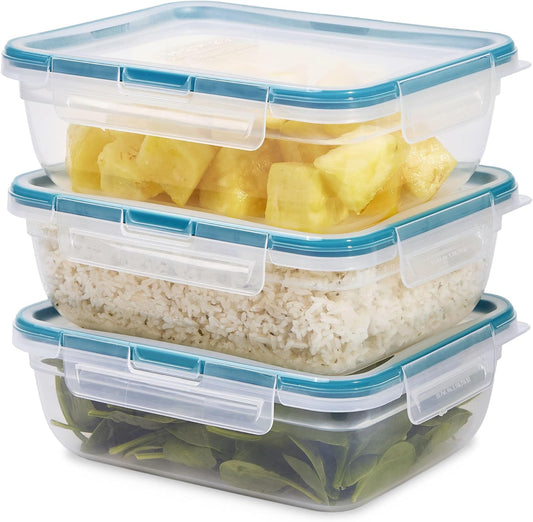 Snapware Plastic Total Solution (3-Pack, 8.5-Cup) Food Storage Containers
