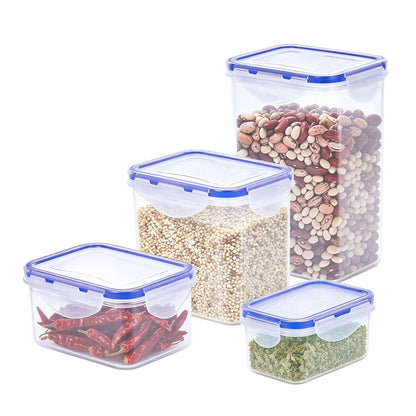 KIGI Food Storage Containers Set, Set of 10 (0.7-17.7 Cup)