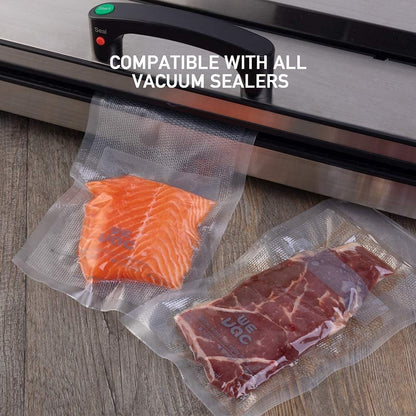 Wevac Vacuum Sealer Bags 8x12" 100 Quart for Food Saver Vacuum Seal machine