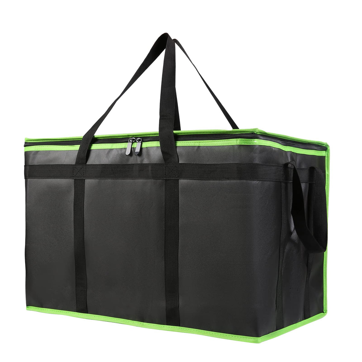 Bodaon Insulated Food Delivery Bag, XXXL Reusable Warming Bag, Black, 1Pk