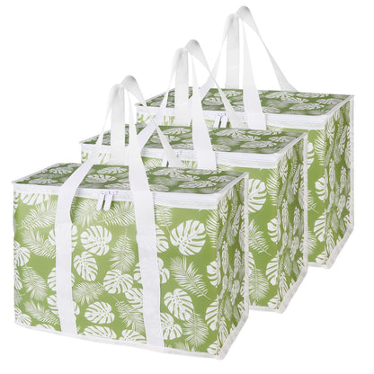 Bodaon Insulated Food Delivery Bag, XXXL Reusable Warming Bag, Black, 1Pk