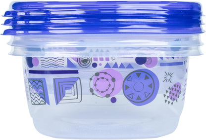 Glad GladWare MatchWare Food Storage Containers, 20 Piece Variety Pack