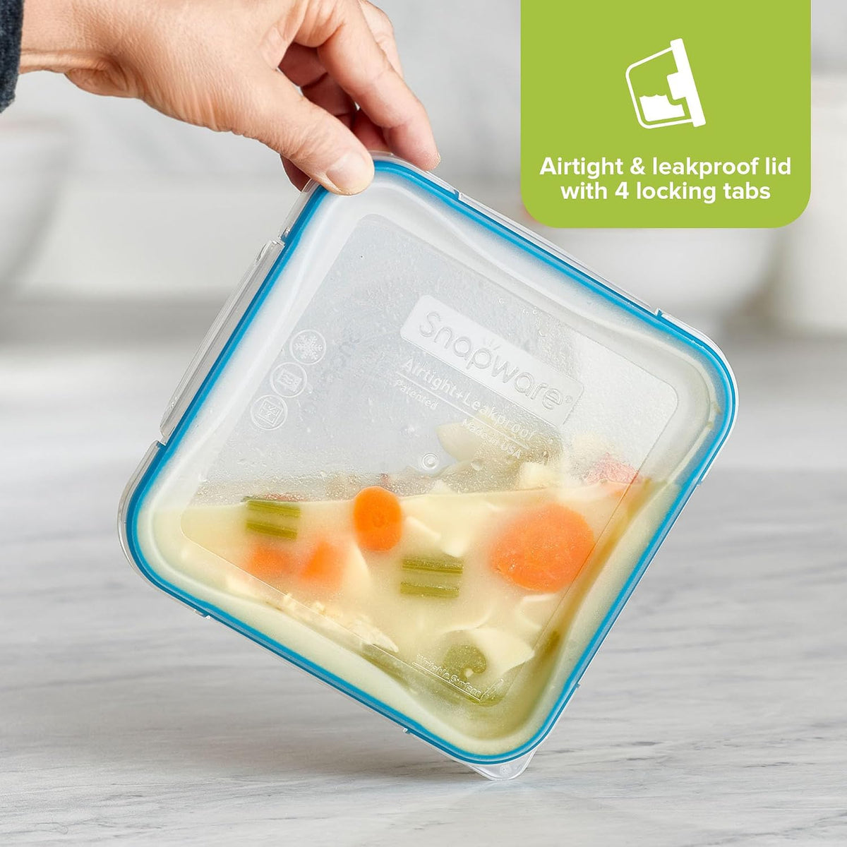 Snapware Glass & Plastic Mix Total Solution (16-Pack) Food Storage Set