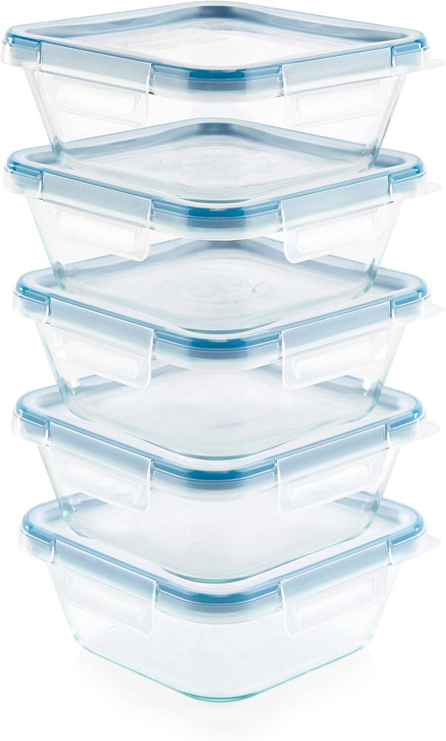 Snapware Glass Total Solutions (5-Pack, 4 Cup) Food Storage Containers Set