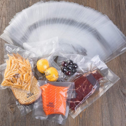 Wevac Vacuum Sealer Bags 8x12" 100 Quart for Food Saver Vacuum Seal machine