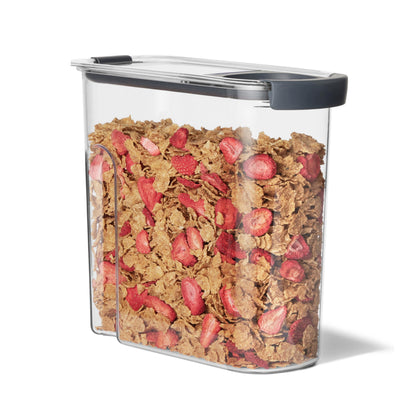 Rubbermaid Brilliance 14-Piece Food Storage Container Set with Scoops Airtight BPA-Free for Kitchen and Pantry Organization