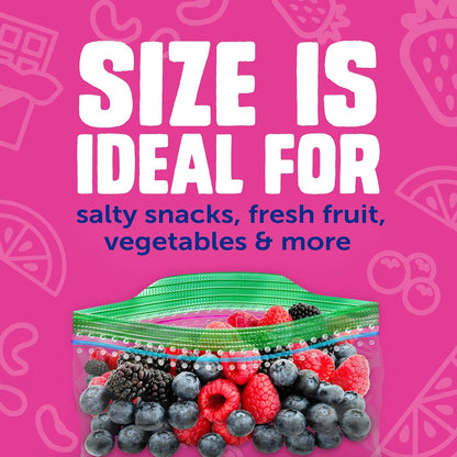 Ziploc Snack Bags, Food Storage, Easy Open & Close, 108 Count