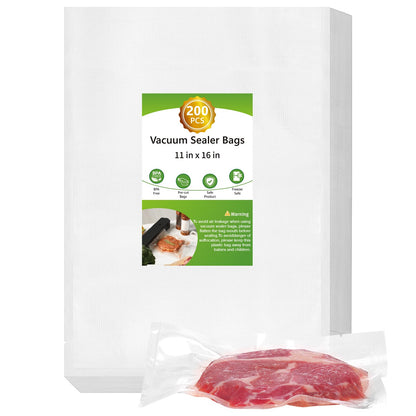 Vacuum Sealer Bags for Food Storage, 150pcs Precut Pint, Quart & Gallon