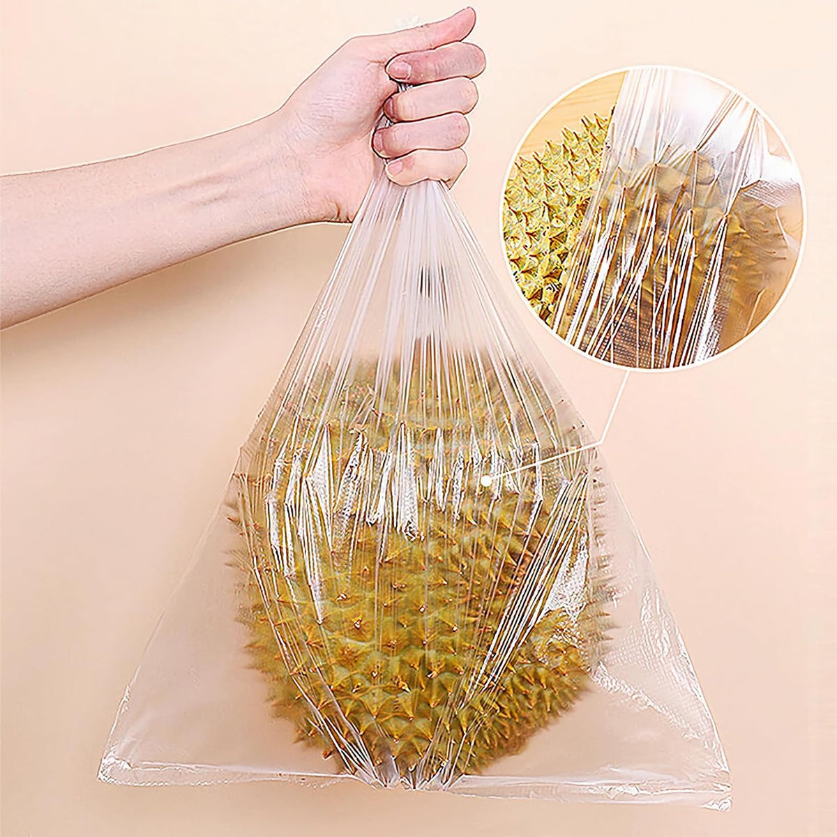 CLASSY Large 14" x 20" 350 Bag/Roll Plastic Food Storage Bags