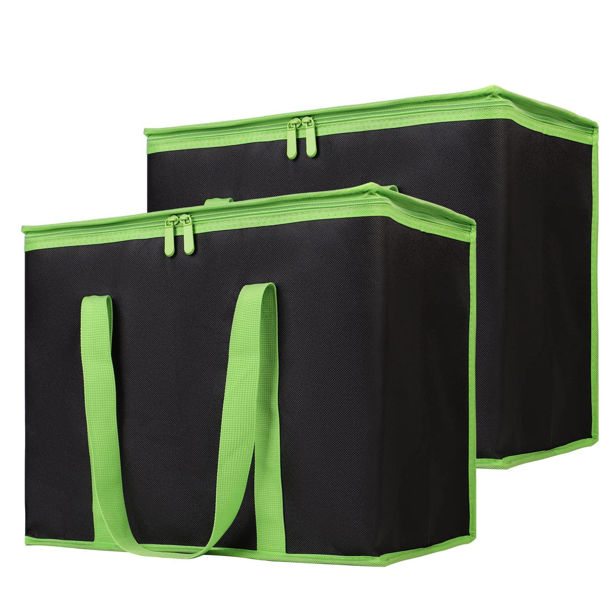 Bodaon Insulated Food Delivery Bag, XXXL Reusable Warming Bag, Black, 1Pk
