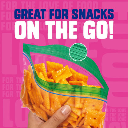 Ziploc Snack Bags, Food Storage, Easy Open & Close, 108 Count