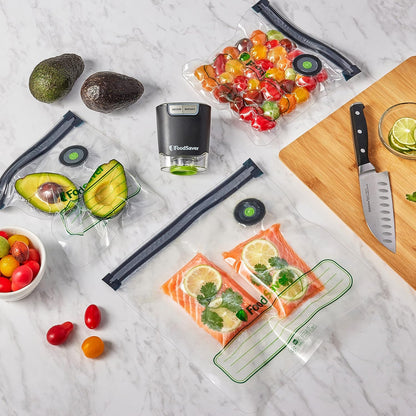 FoodSaver® Reusable Quart Vacuum Zipper Bags